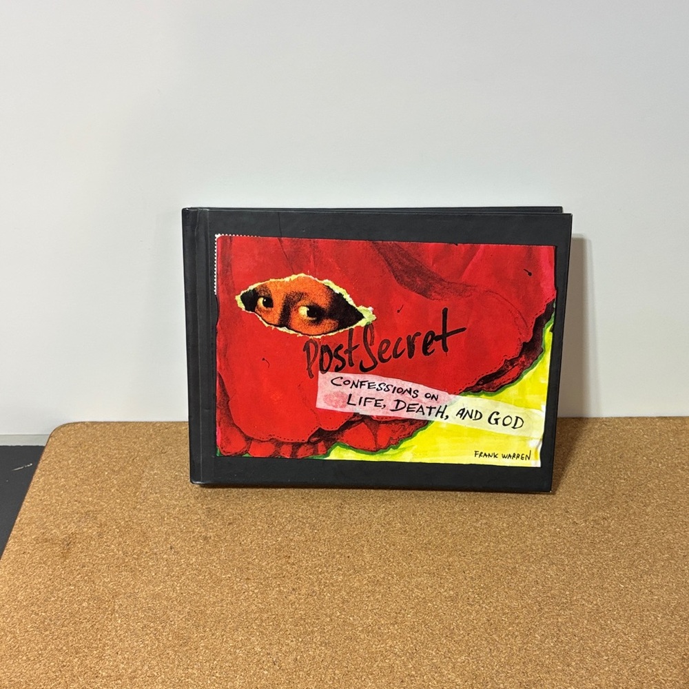 PostSecret: Confessions on Life, Death, and God Hardcover Book Frank Warren